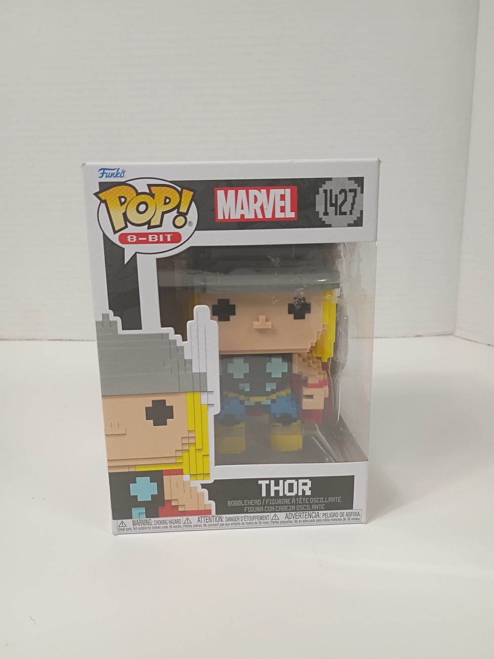 Funko Marvel 8-Bit Thor - Yellow and Blue